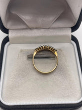 Load image into Gallery viewer, 9ct gold sapphire and diamond ring
