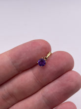 Load image into Gallery viewer, 9ct gold amethyst pendant
