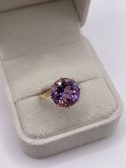 9ct gold ametrine ring