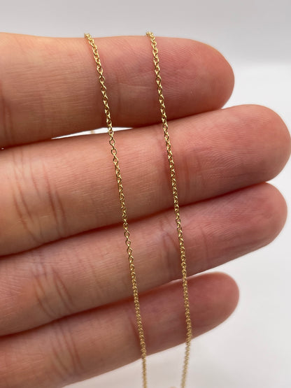 9ct gold chain 612