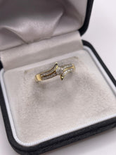 Load image into Gallery viewer, 9ct gold diamond ring
