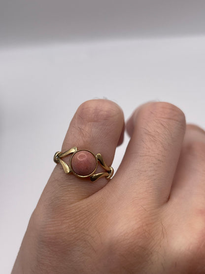 9ct gold gemstone ring