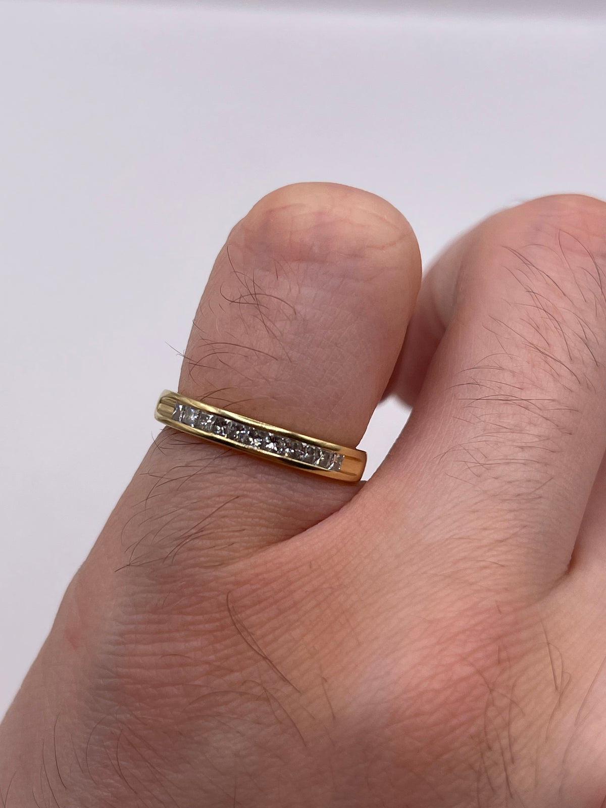 18ct gold diamond ring