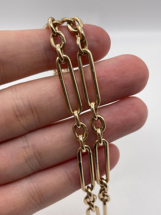 9ct rose gold bracelet