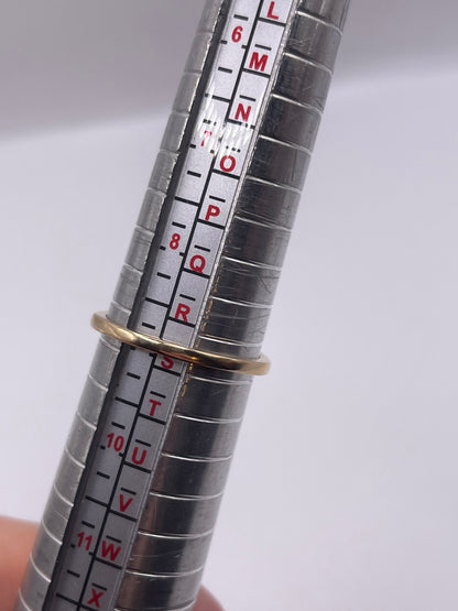 9ct gold ruby ring