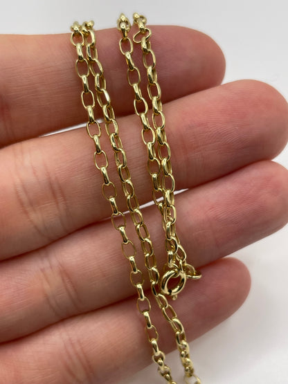 9ct gold chain 216