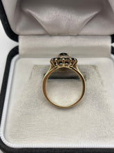 Load image into Gallery viewer, 9ct gold sapphire and diamond ring
