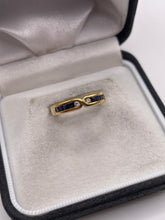 Load image into Gallery viewer, 18ct gold sapphire and diamond ring
