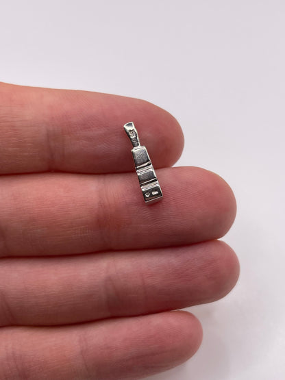 9ct white gold diamond pendant