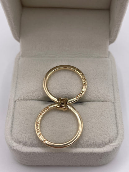 9ct gold diamond ring