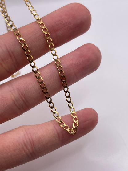 9ct gold chain 151