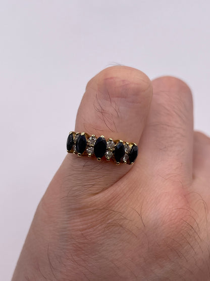 18ct gold sapphire and diamond ring