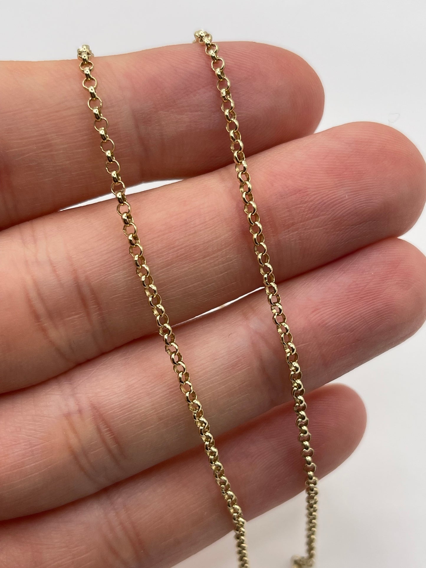 9ct gold chain 217