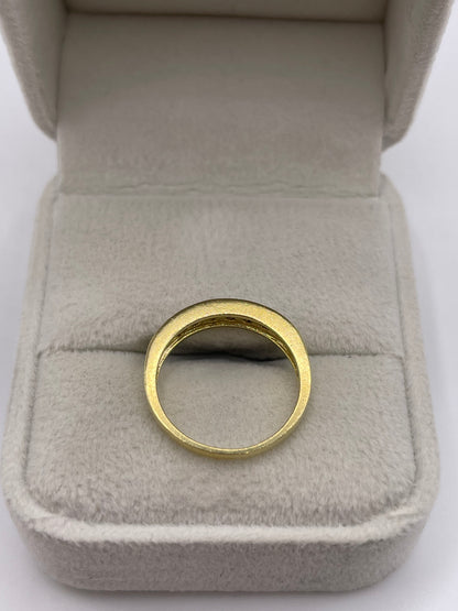 18ct gold 33 point diamond ring