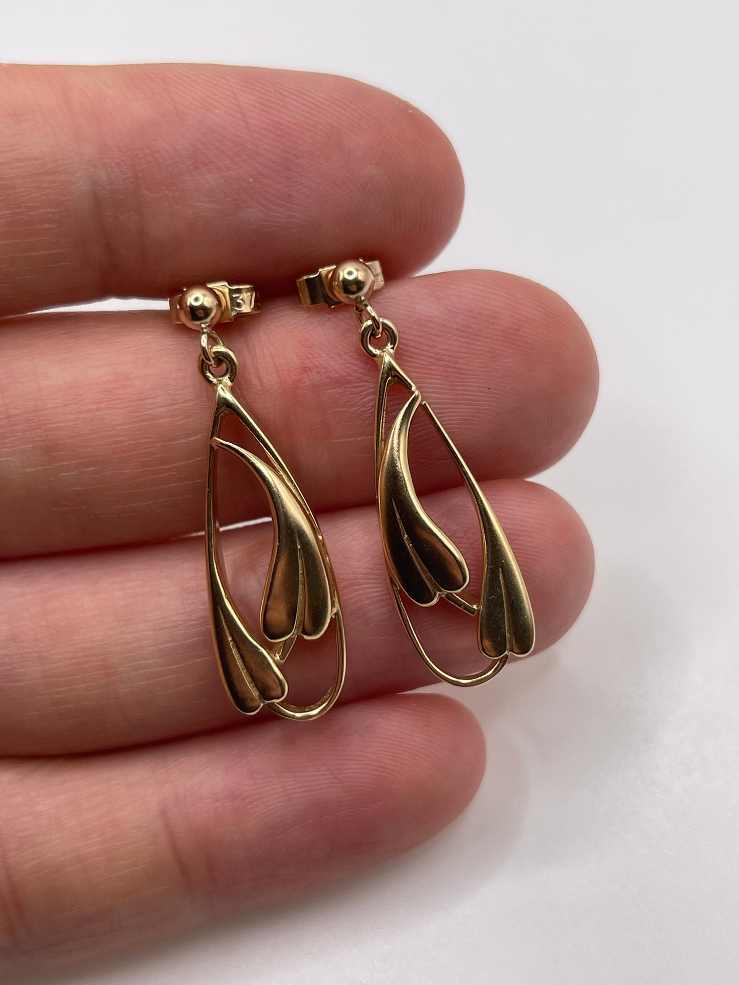9ct gold earrings