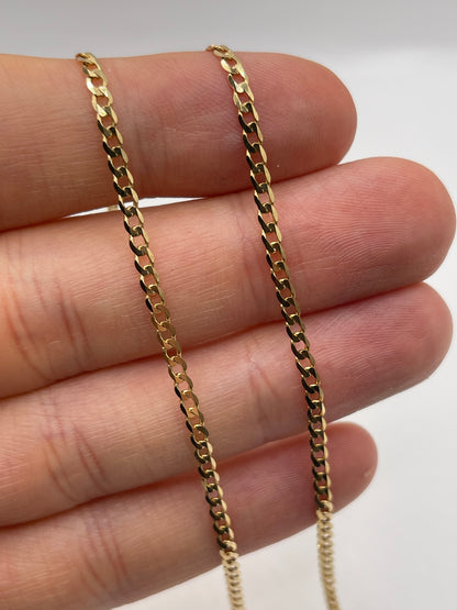9ct gold chain 338