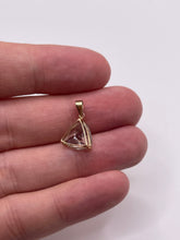 Load image into Gallery viewer, 9ct gold green amethyst pendant
