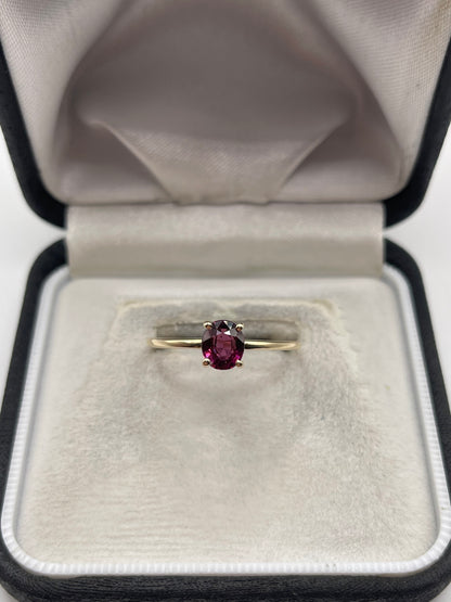 9ct gold tourmaline ting