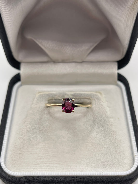 9ct gold tourmaline ting