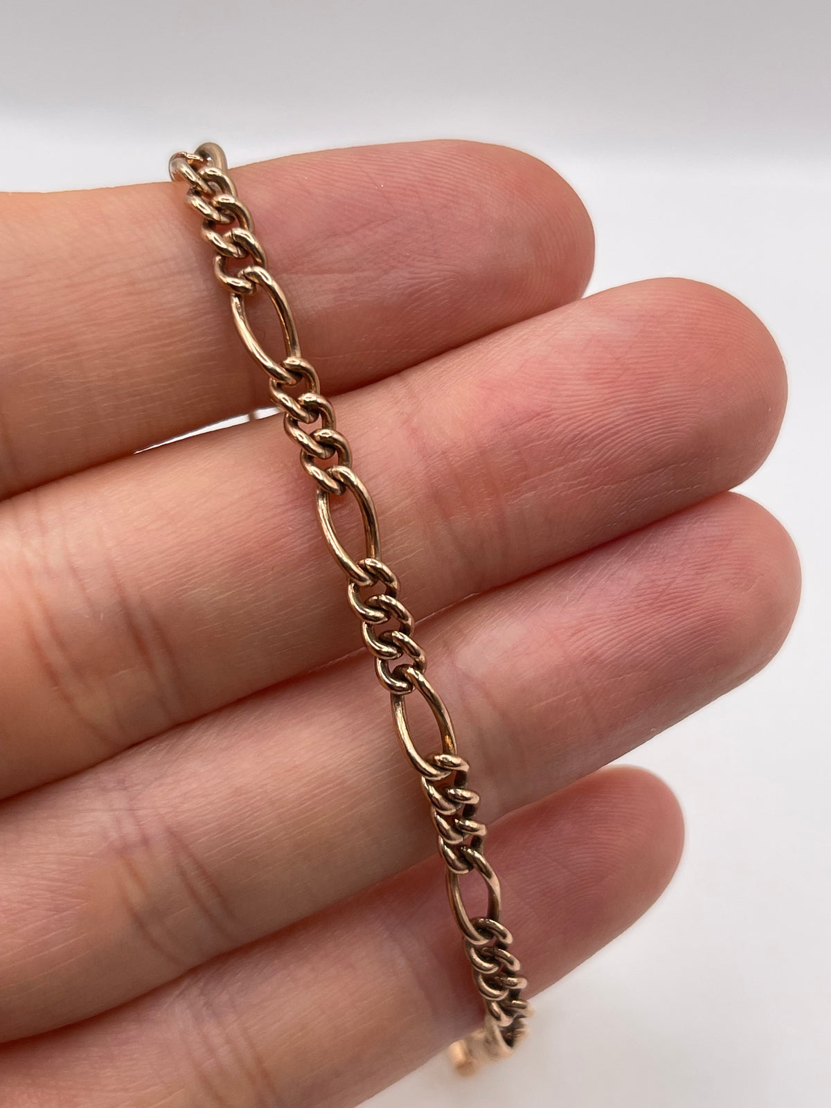 9ct rose gold bracelet