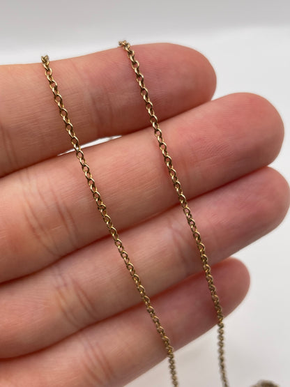 9ct gold chain 114