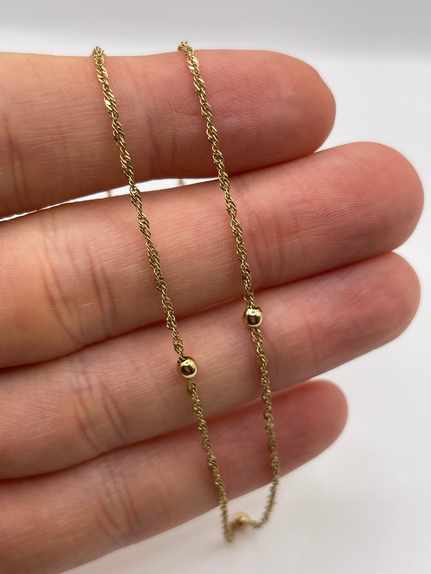 9ct gold chain 465