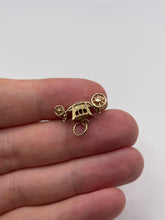 Load image into Gallery viewer, 9ct gold carriage charm
