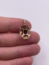 Load image into Gallery viewer, 9ct gold amethyst pendant
