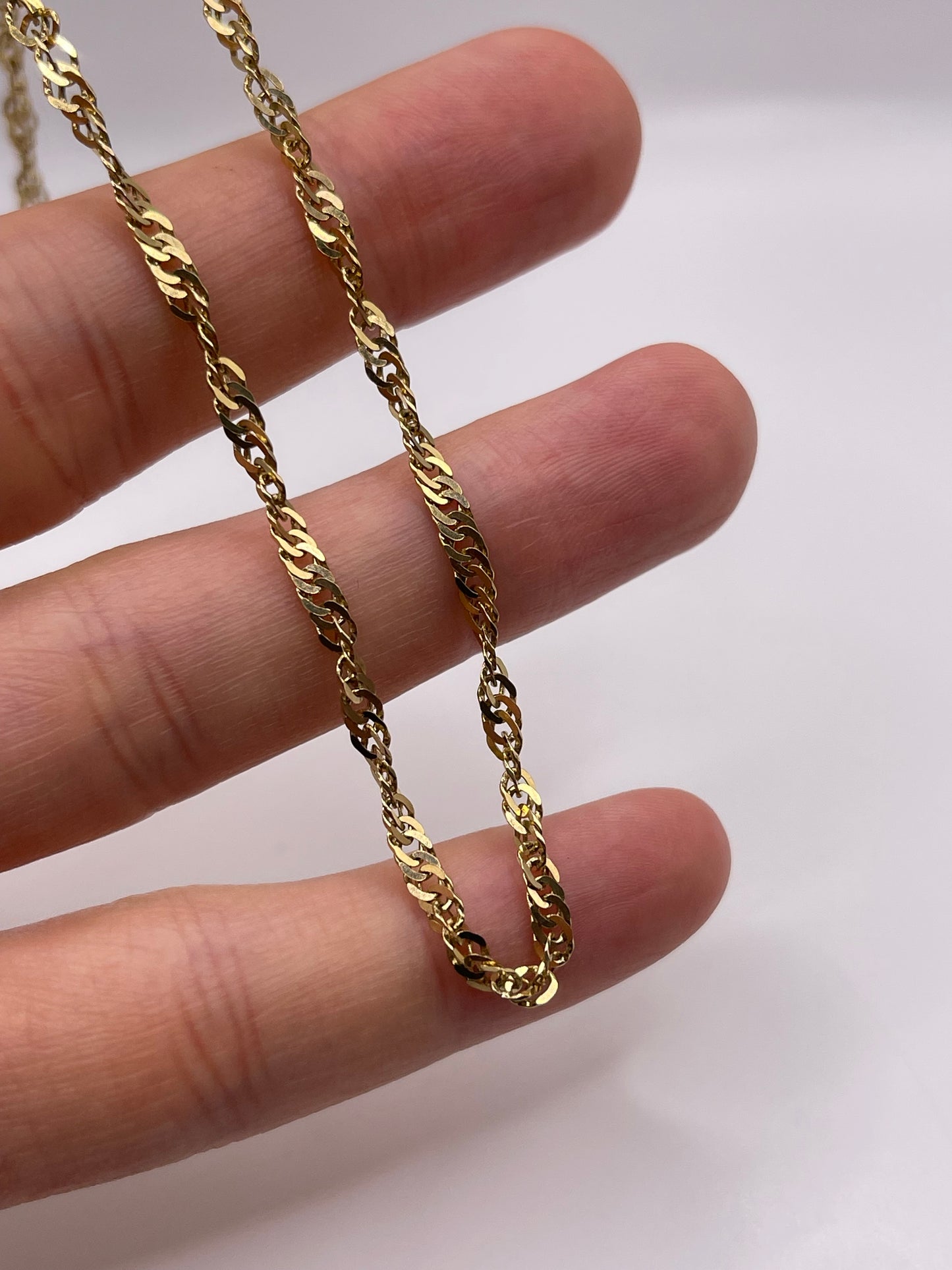 9ct gold chain 502