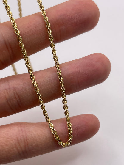 9ct gold chain 299