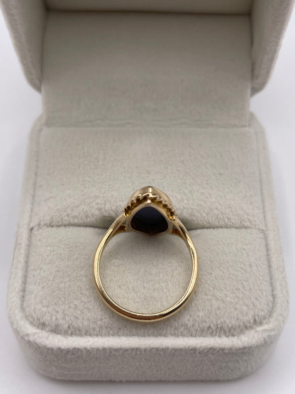9ct gold Wedgwood ring