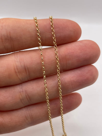9ct gold chain 402