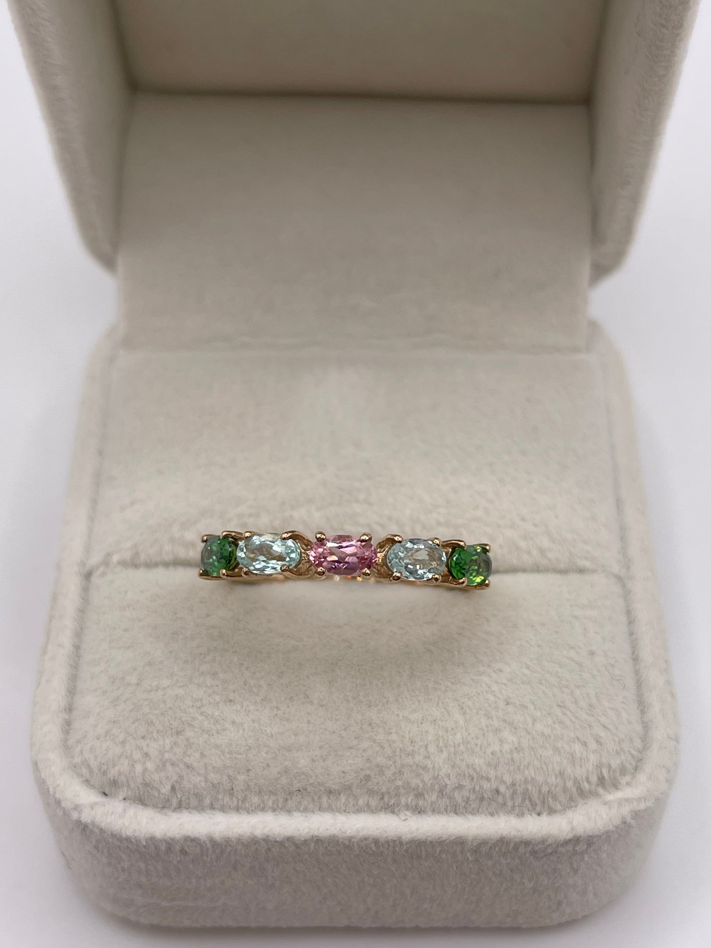 9ct gold tourmaline ring