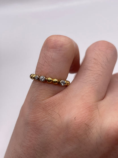 18ct gold diamond ring
