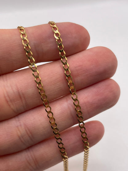 9ct gold chain 151