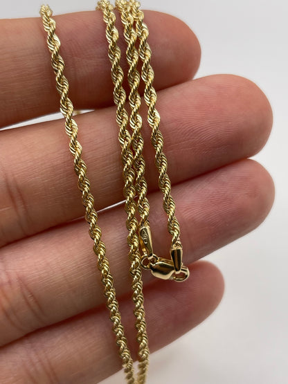 9ct gold chain 289