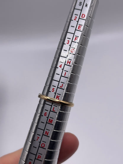 9ct gold platinum diamond ring