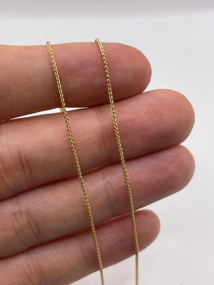 9ct gold chain 318