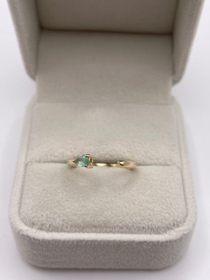 9ct gold tourmaline ring