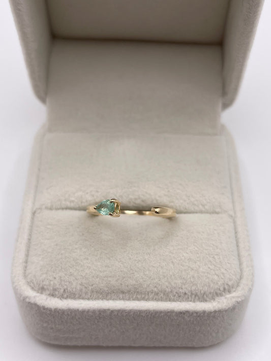 9ct gold tourmaline ring