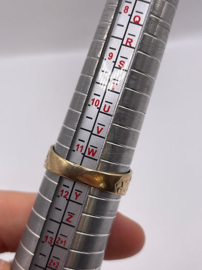 9ct gold buckle ring