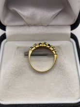 Load image into Gallery viewer, 18ct gold sapphire and diamond ring
