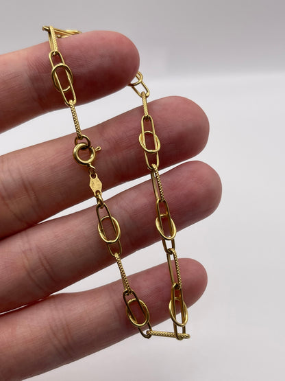 18ct gold bracelet
