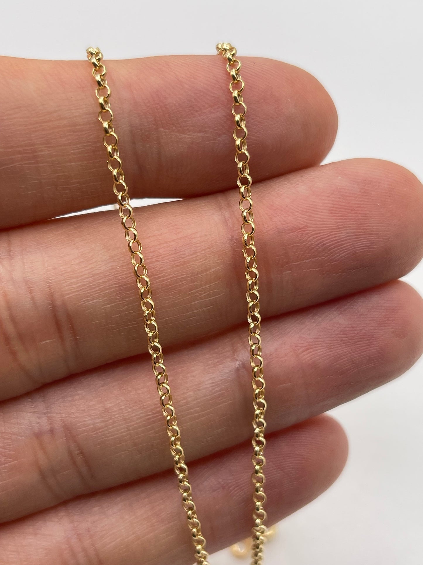 9ct gold chain 298