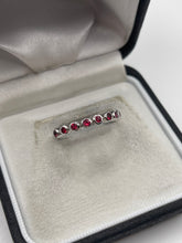 Load image into Gallery viewer, 9ct white gold quartz ring
