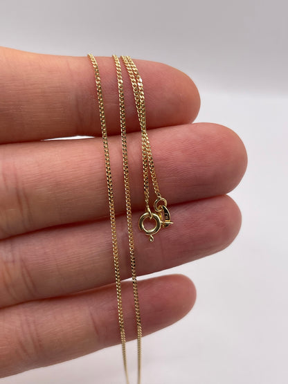 9ct gold chain 610