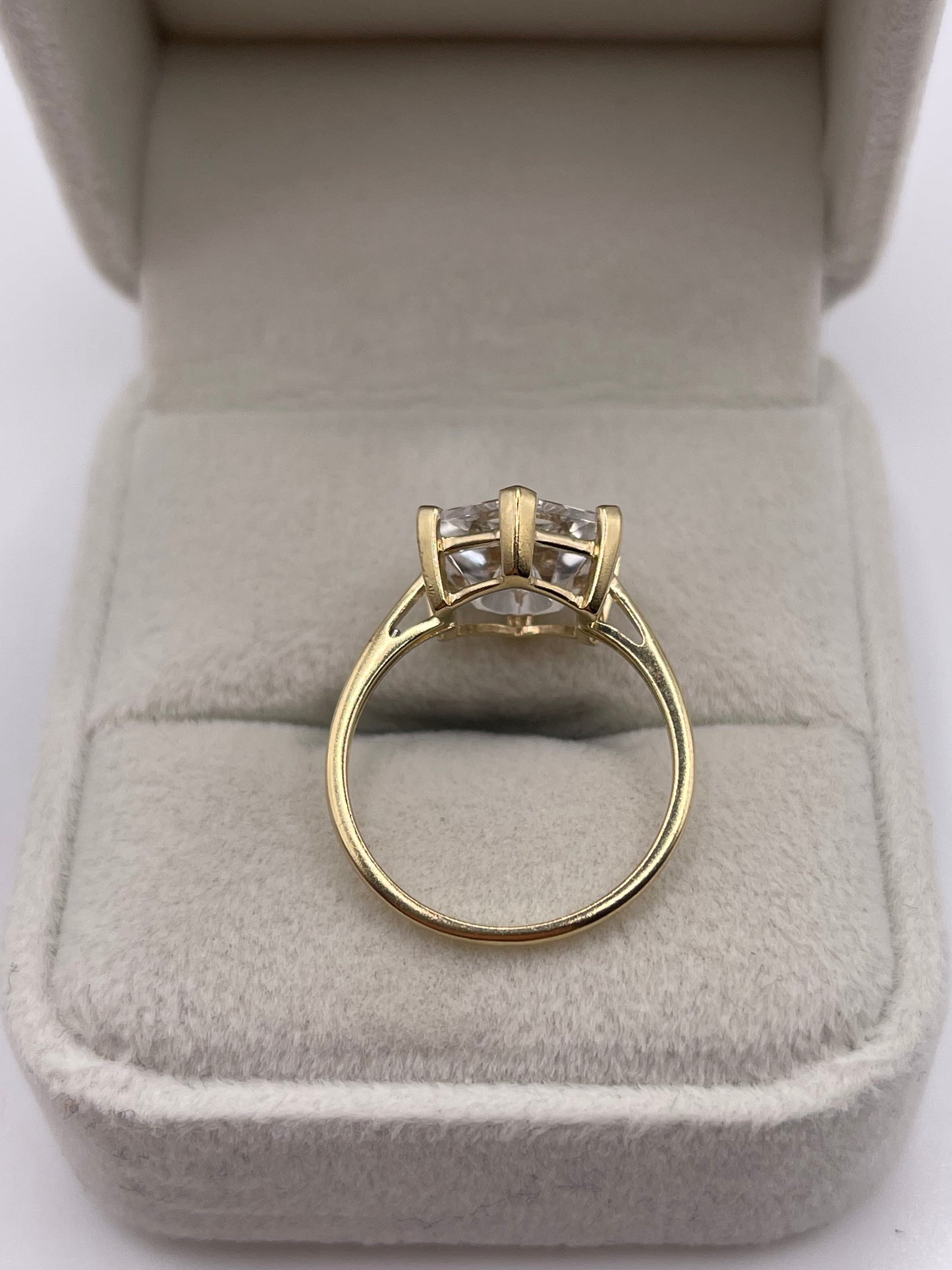 Glenn Lehrer 9ct gold topaz ring