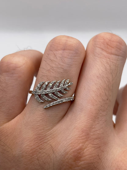 9ct gold diamond cluster ring