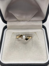 Load image into Gallery viewer, 9ct gold opal and diamond ring

