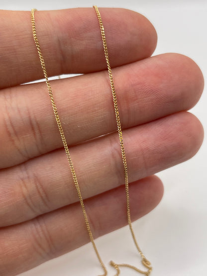 9ct gold chain 238